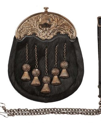 Antique-Chrome-5-tassels-Black-Rabbit-Fur-Sporran.jpg