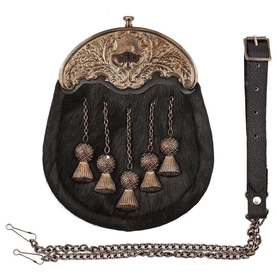 Antique-Chrome-5-tassels-Black-Rabbit-Fur-Sporran.jpg